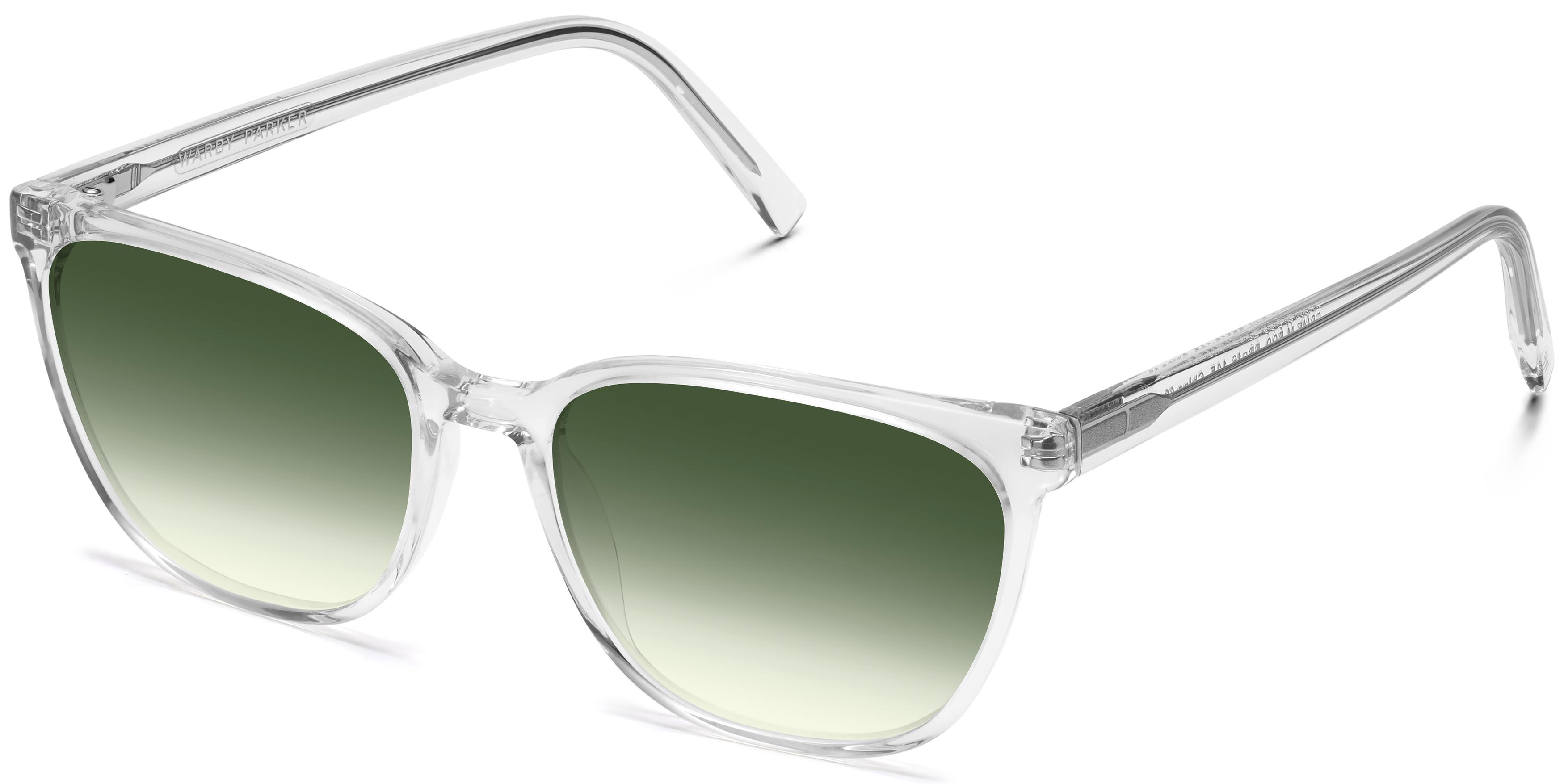 Esme Sunglasses in Crystal Warby Parker
