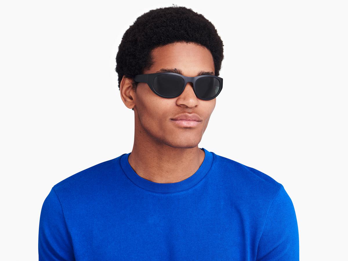 Odell Sunglasses in Raven Matte