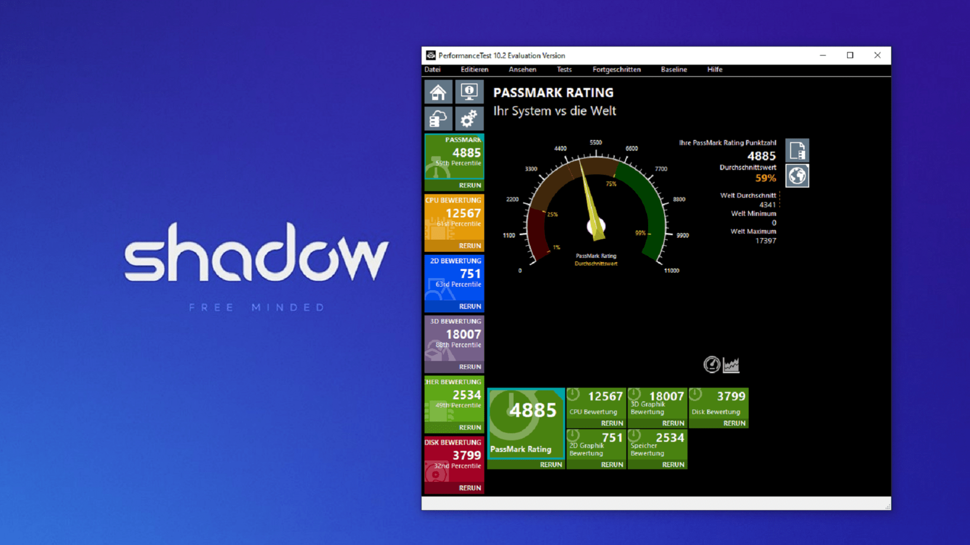 Shadow Cloud Gaming Tried Windows PC with RTX A4500