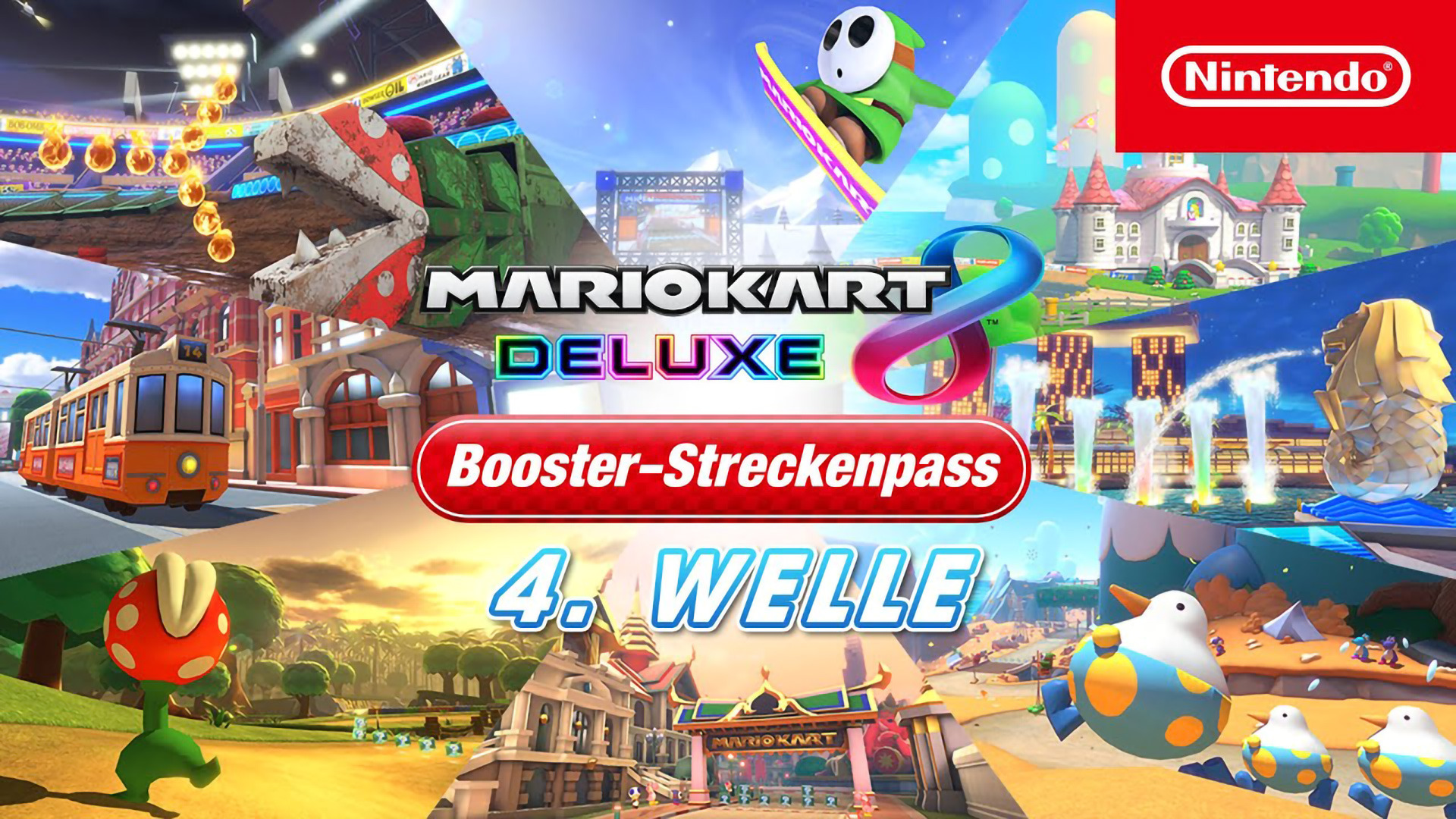 Mario Kart 8 Deluxe Neue Strecken, Birdo & Co. ab 9. März spielbar