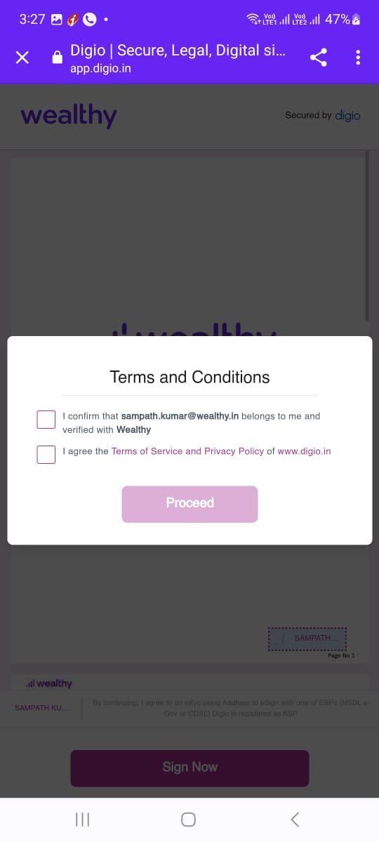 Account Opening Process | Wealthy