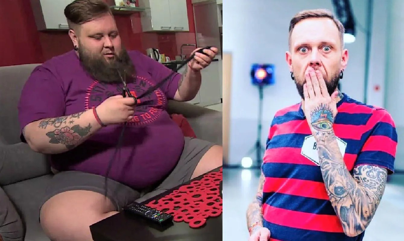 Mateusz z "Gogglebox" schudł już 177 kg. Niesamowite, jak teraz wygląda