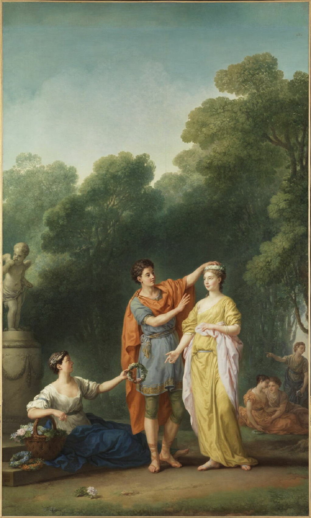 ЛУВР. Вьен, ЖозефМари (JosephMarie Vien; 1716 — 1809) . Обсуждение на