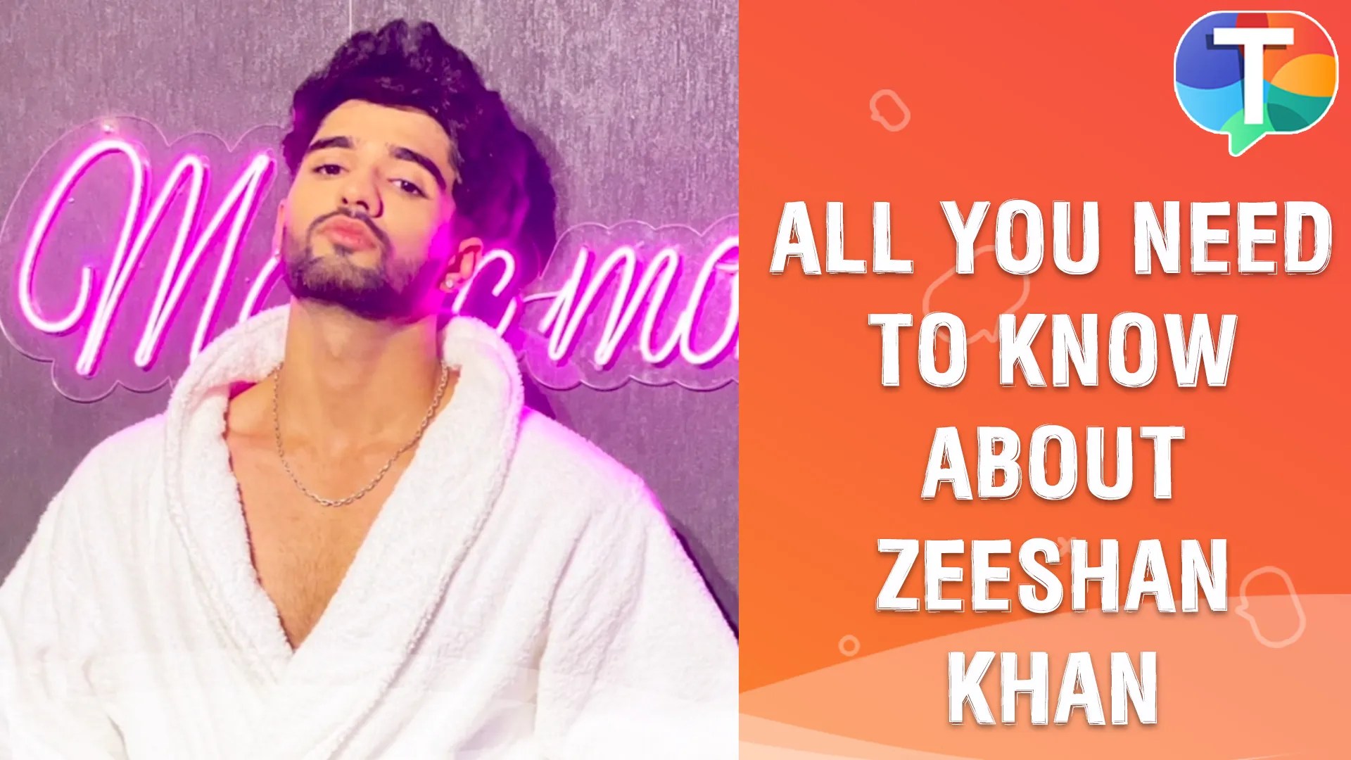 Zeeshan Khan Who is he, bathrobe controversy, Bigg Boss OTT entry, past projects