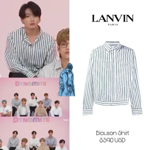 BTS' Jungkook expensive shirts 5 of the most expensive shirts sported