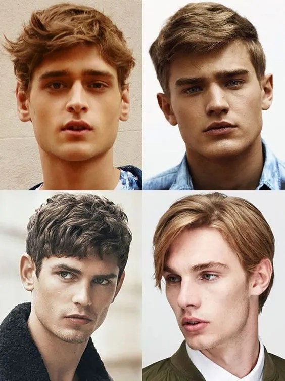 Hairstyles for men The perfect hairstyle for every face shape