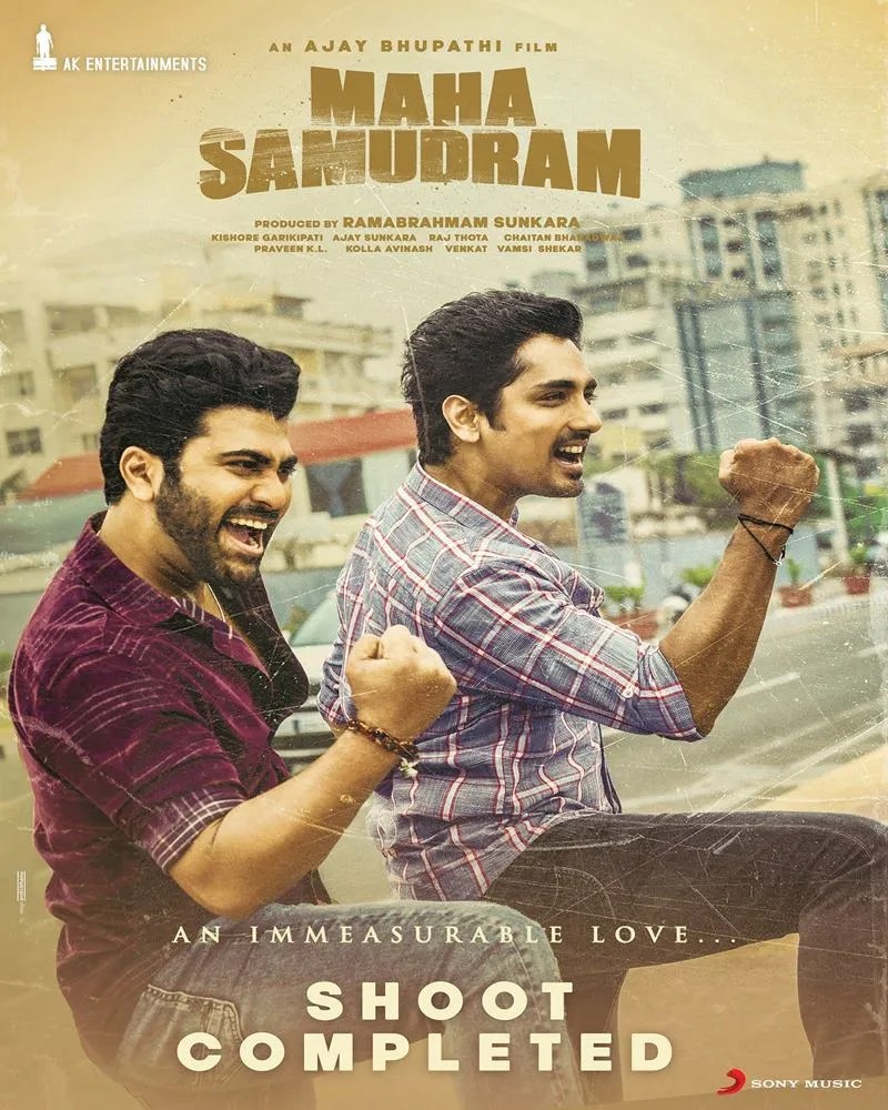It's a wrap for Sharwanand, Siddharth, Aditi Rao Hydaristarrer Maha