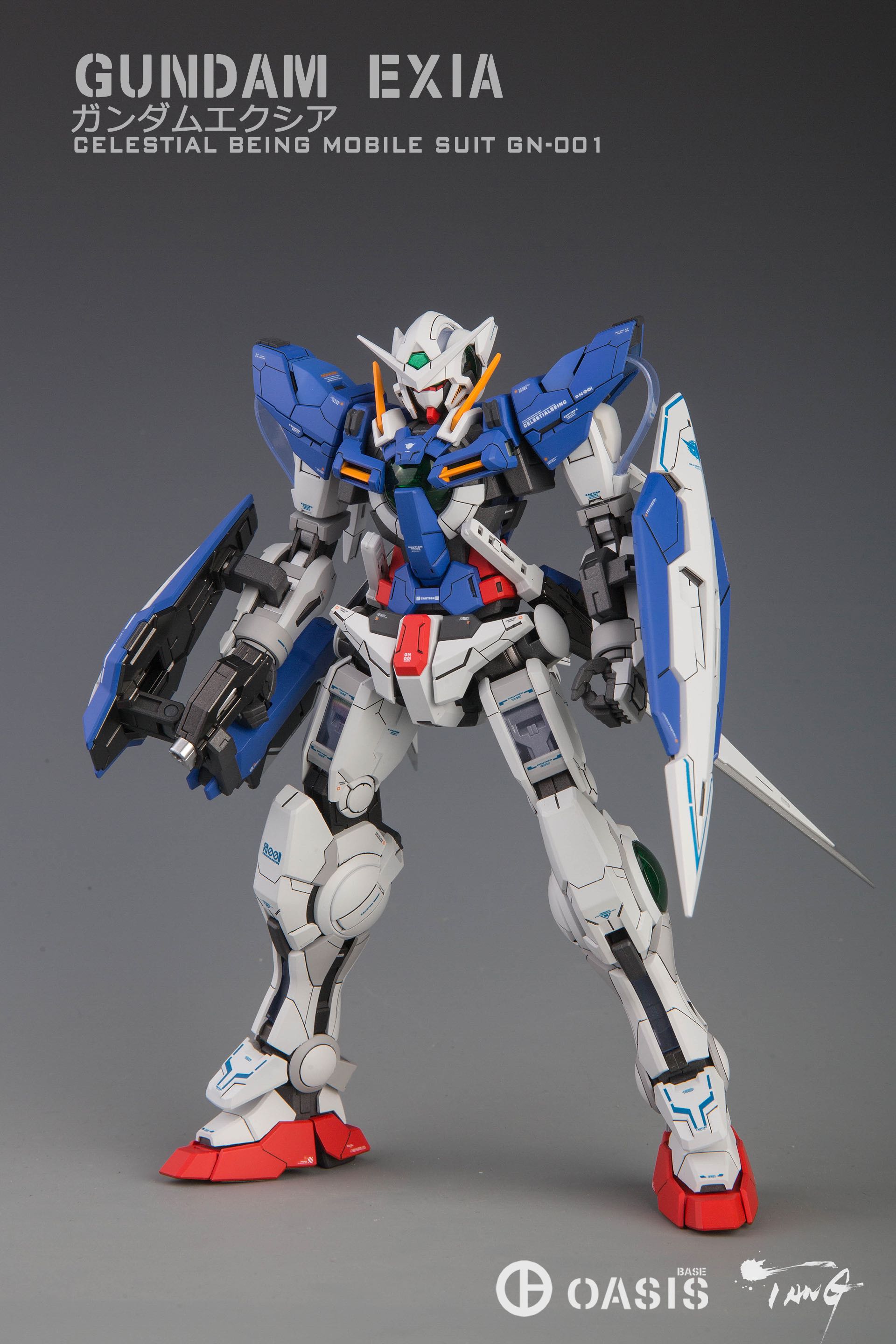 达人佳作：Gundam Exia MG能天使 哔哩哔哩专栏