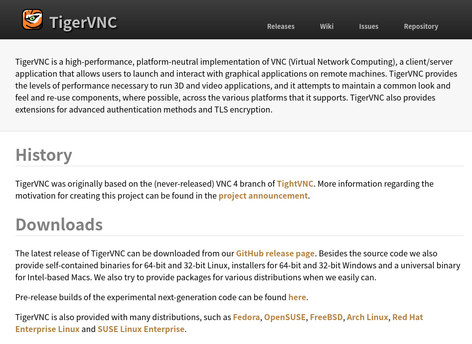在 Linux 上通过 TigerVNC 来实现远程桌面【日出一点一】 哔哩哔哩