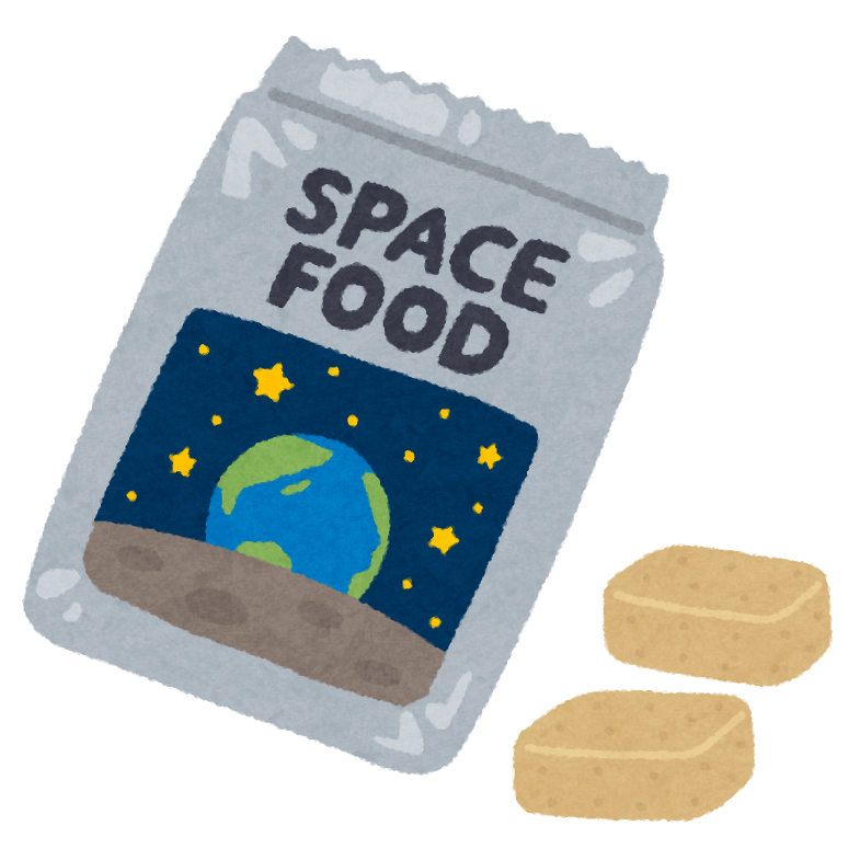 "Space food" illustration material Lots Of Free Illustration