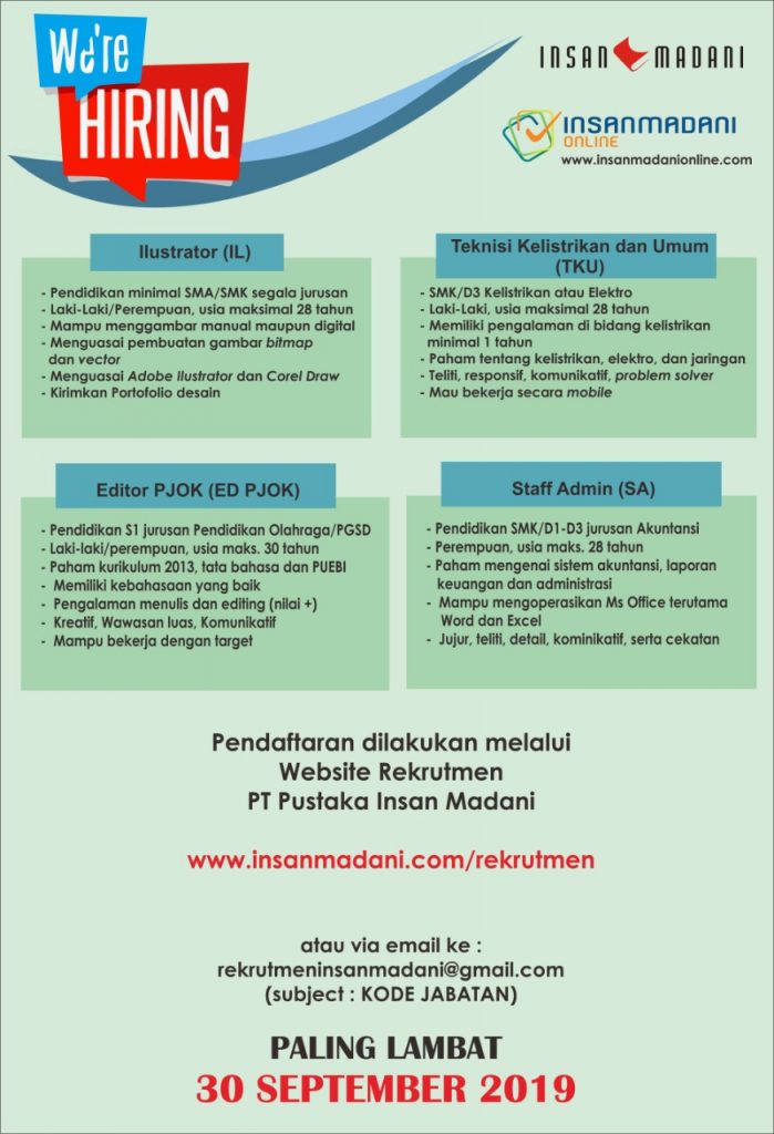 Msi adalah perusahaan yang bergerak di bidang kesehatan dan kecantikan Lowongan Acec Ums Cute766