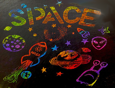 ракета срисовать