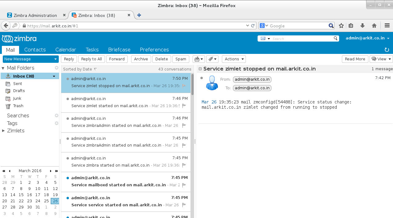 Zimbra Mobile Installation and Setup for Android
