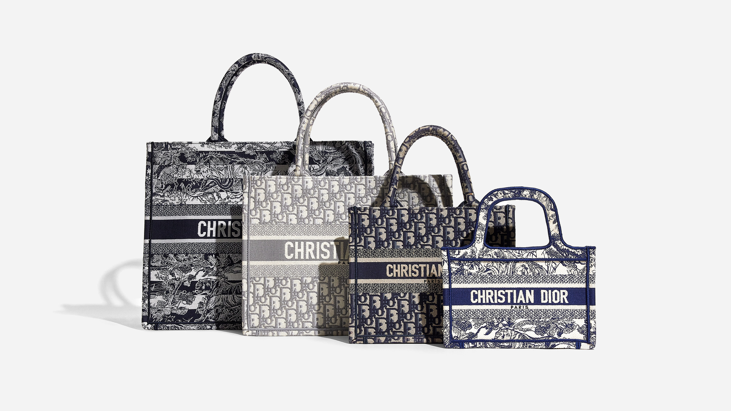 A Christian Dior Book Tote Size Guide - Academy by FASHIONPHILE