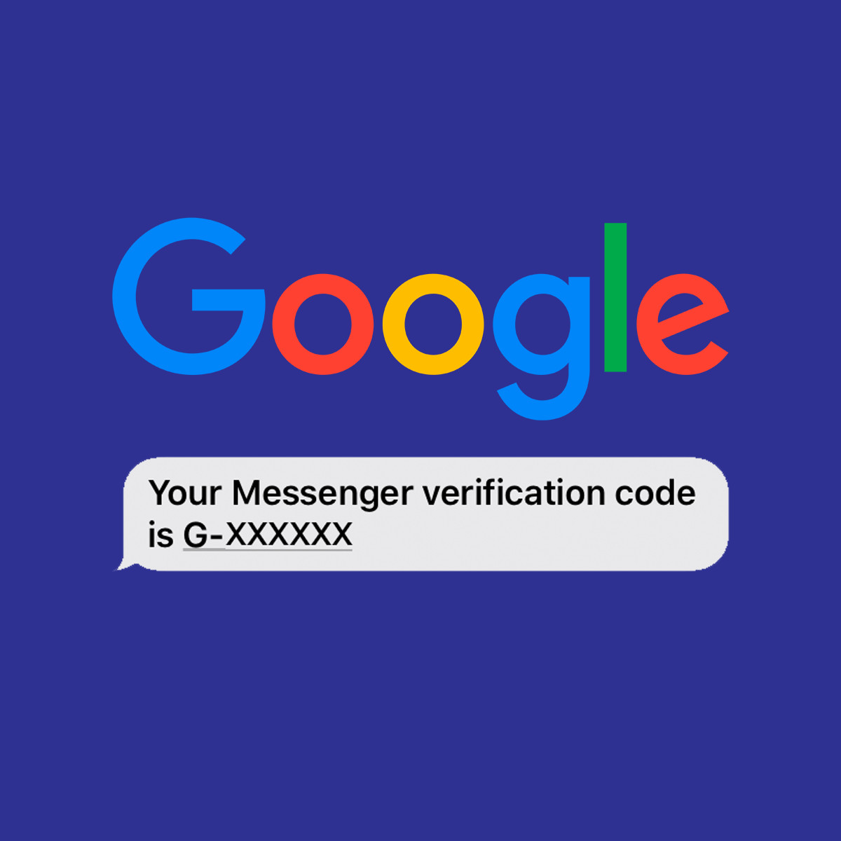 Your Messenger verification code is G-***** - BLOG GioTech
