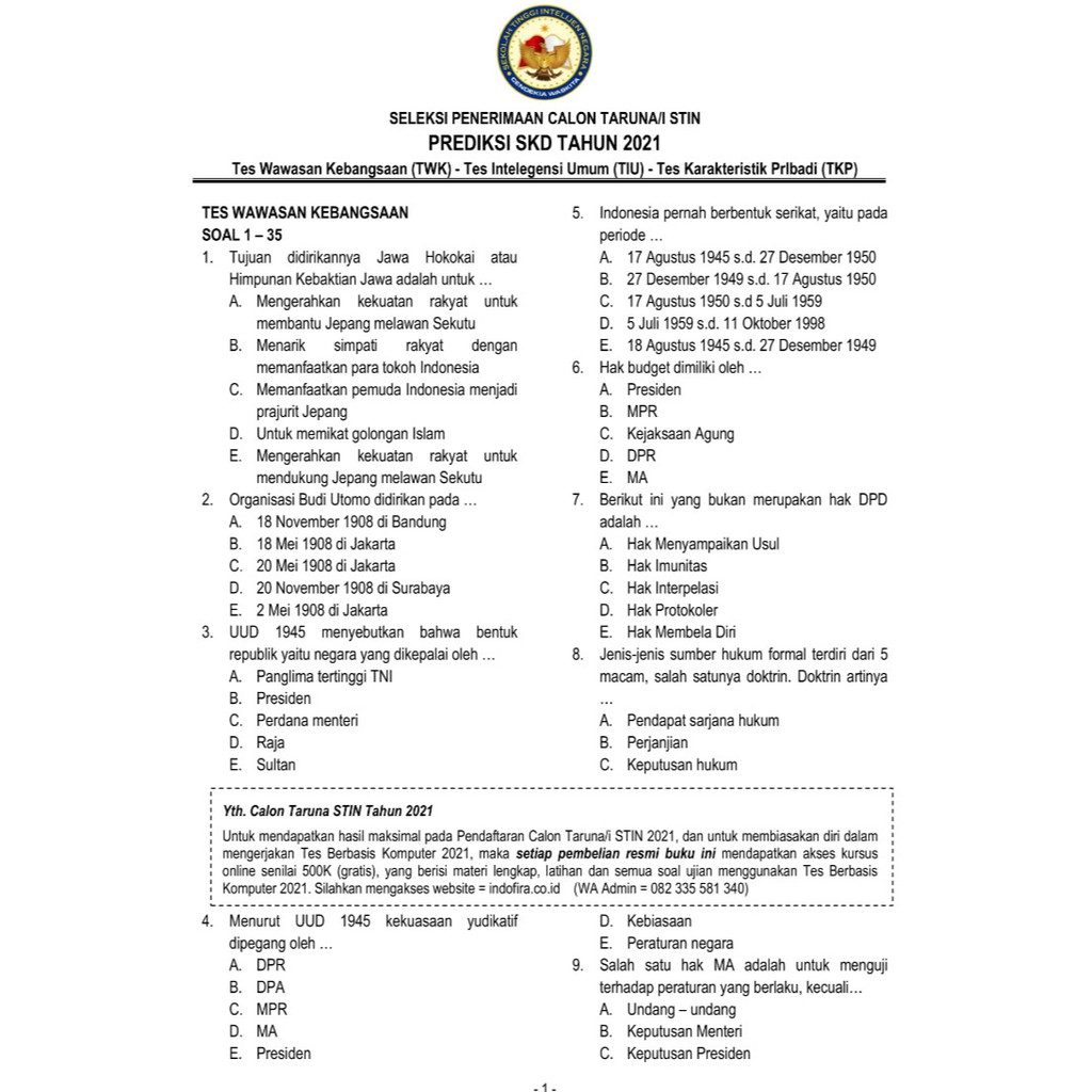 Soal tes skd terdapat 3 bagian utama, yaitu twk, tkp, tiu. Kumpulan Contoh Soal Tes Cpns 16 Beserta Pembahasan Dan Kunci Info Wisata Hits