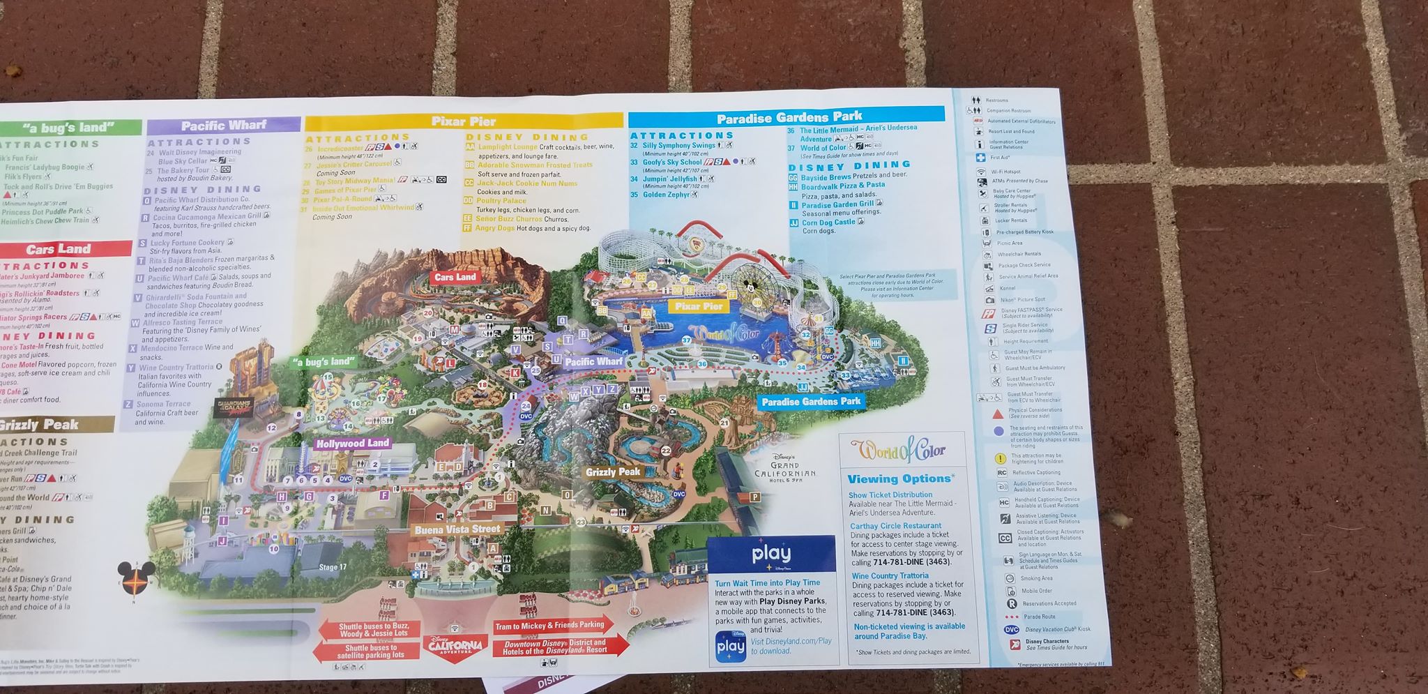 Disneyland Guide Maps 2022 Disneyland Resort
