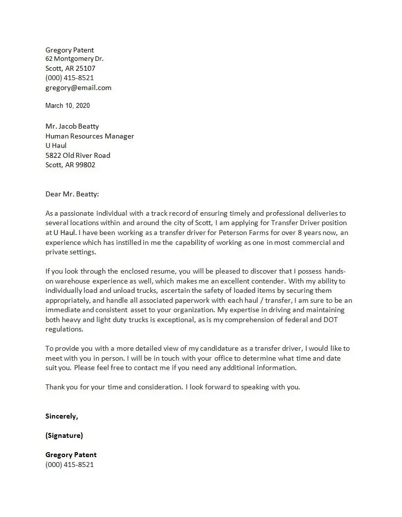 12 Great Cover Letter Examples The Interview Guys