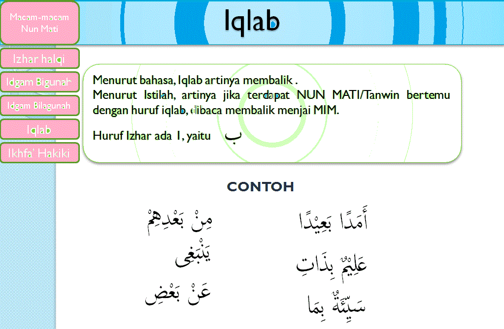 Hukum Nun Mati atau Bersukun dan Tanwin dalam Ilmu Tajwid