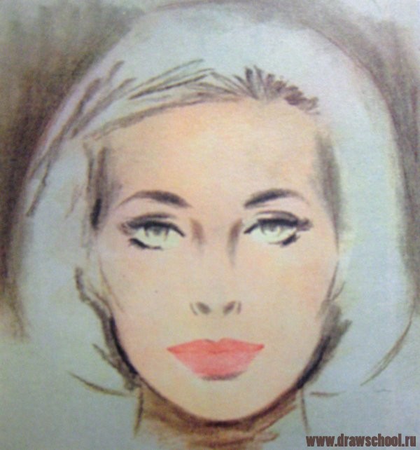 как рисовать волосы маслом