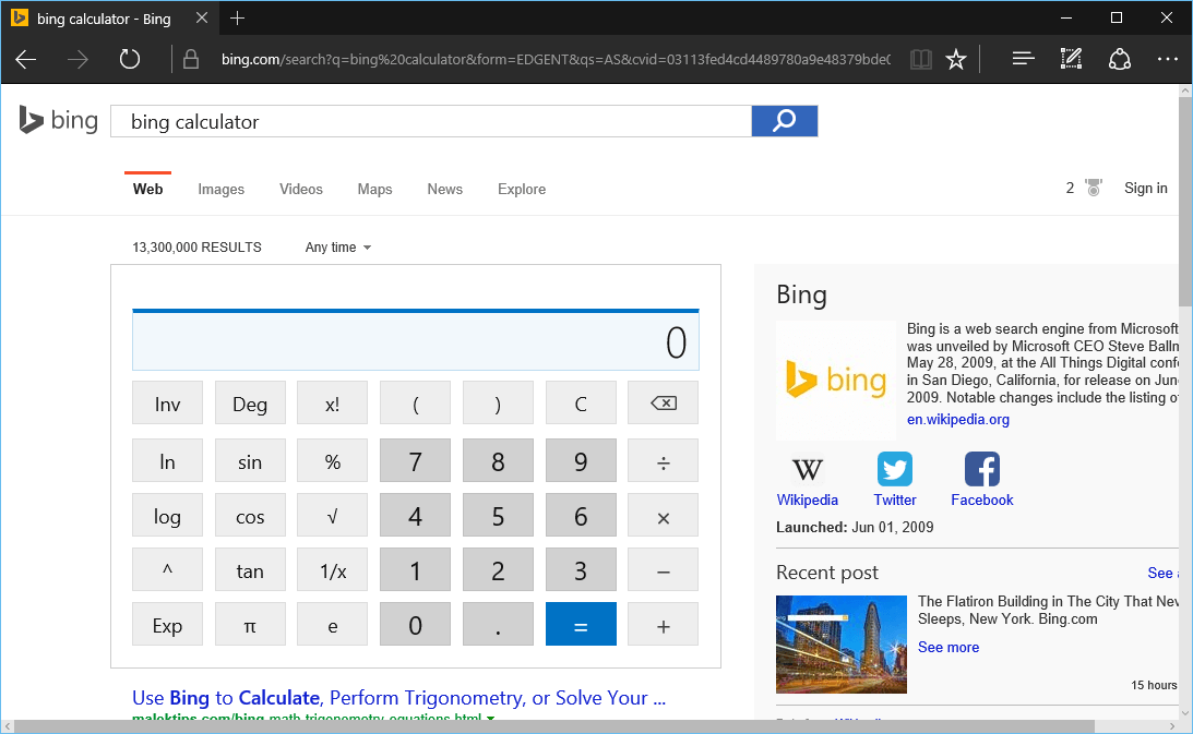 See it, search it Bing Visual Search