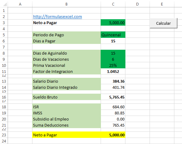 Como calcular tu sueldo bruto en Chile 2022