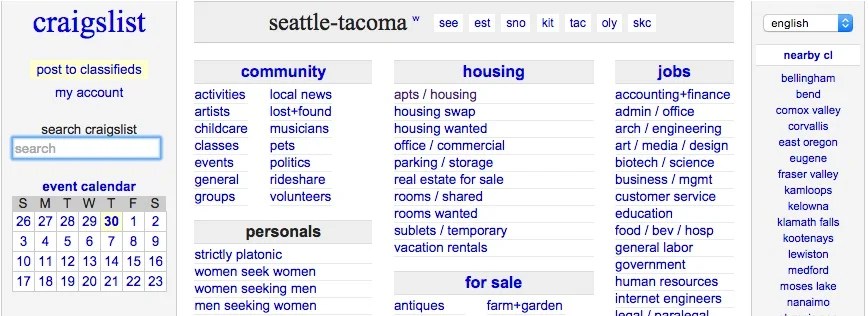 Craigslist Seattle Interesting Vacation Ideas In Seattle Hesolite