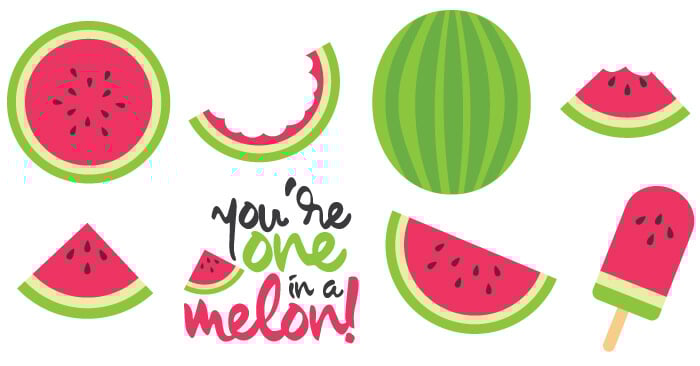Browse 50 vector icons about watermelon term. Watermelon Cut Files + Clip Art - Freebie Friday - Hey ...