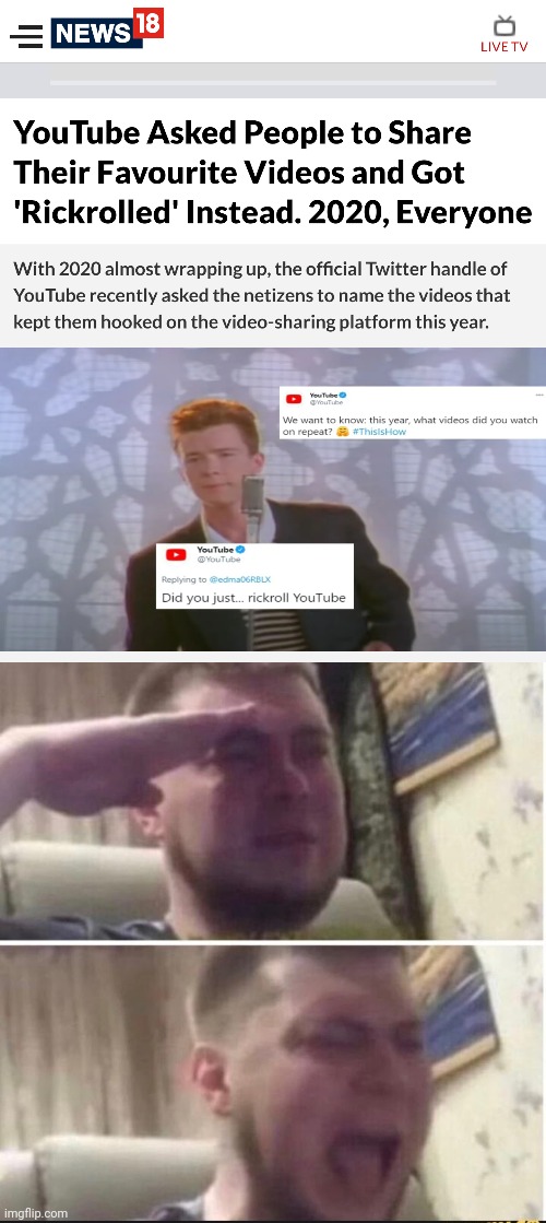 The Best 17 Screaming Crying Salute Meme bivettwasues(07)