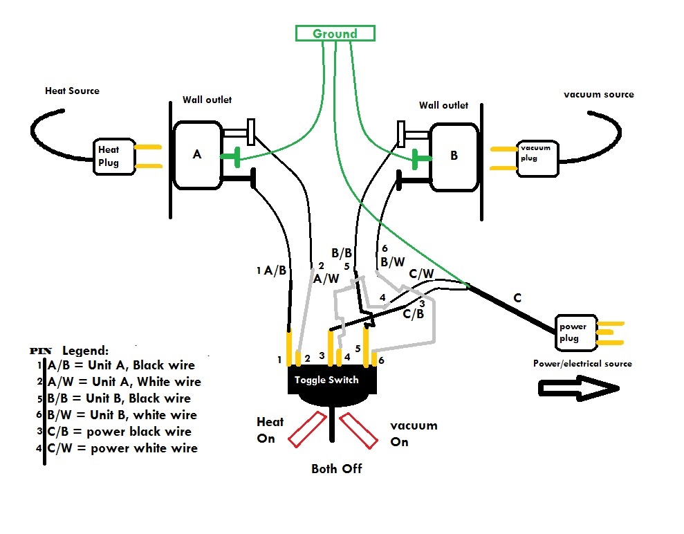 4 pin switch wiring diagram