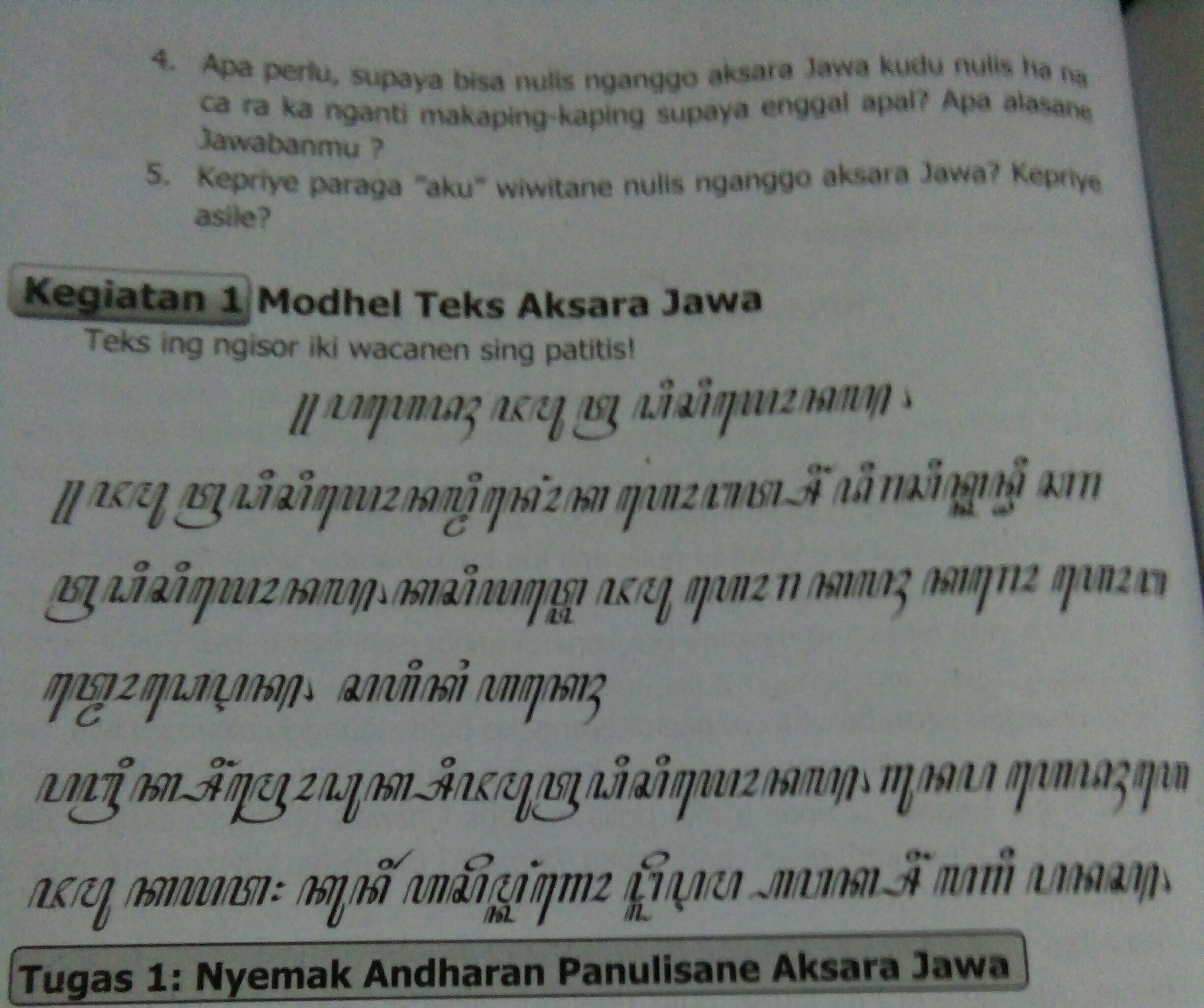 Pasinaon 1 gladhen 1 3 wulangan 4 rumangsa handarbeni tantri basa kelas 5 hal 58 62. Download Kunci Jawaban Kirtya Basa Kelas 9 Halaman 141 Gratis Contoh Berkas Guru