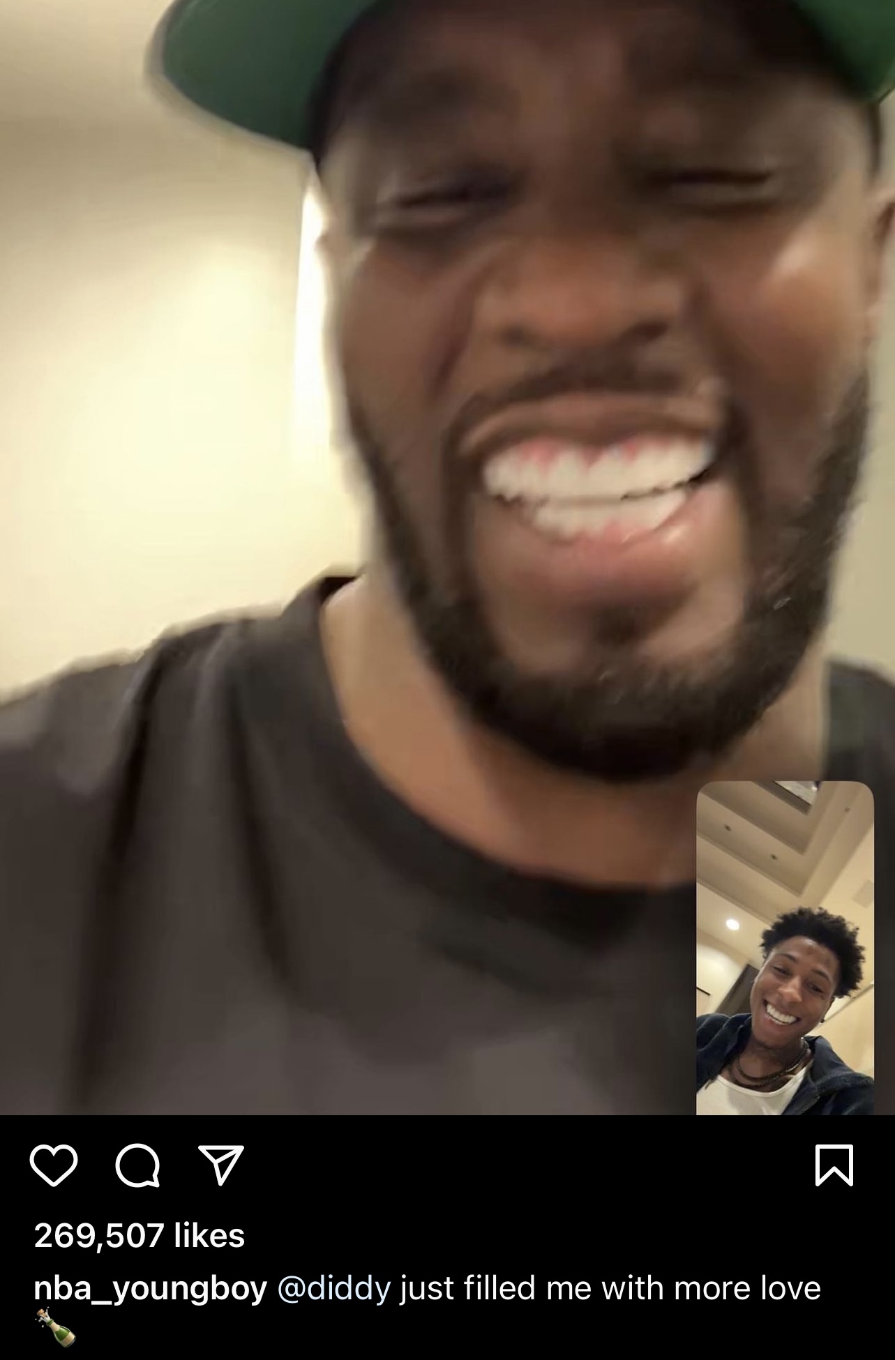 NBA YoungBoy Said, "Diddy Just Filled Me Up With More Love," And He Wants Everyone To Stop The