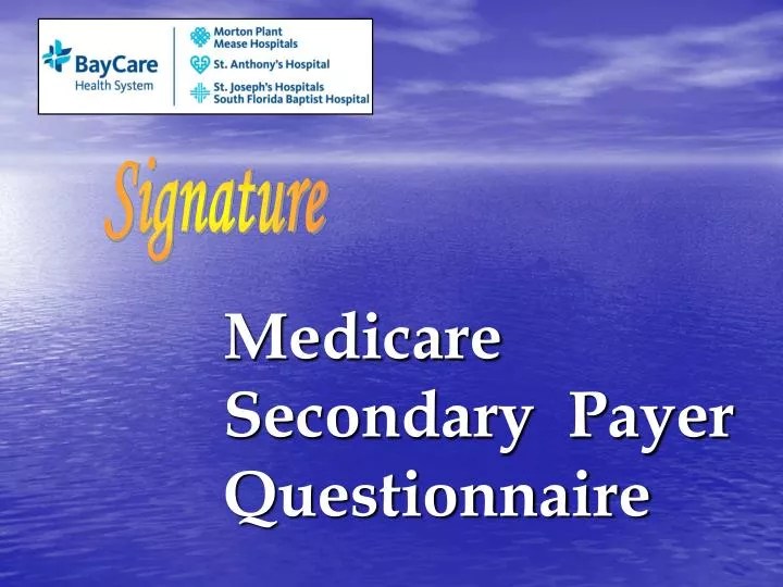 Msp questionnaire coordination of benefits contractor (cobc) medicare 7 medicare secondary payer overview what are the benefits? Medicare Secondary Payer Questionnaire In Spanish Medicare Secondary Payer Msp Overview Medical Billing