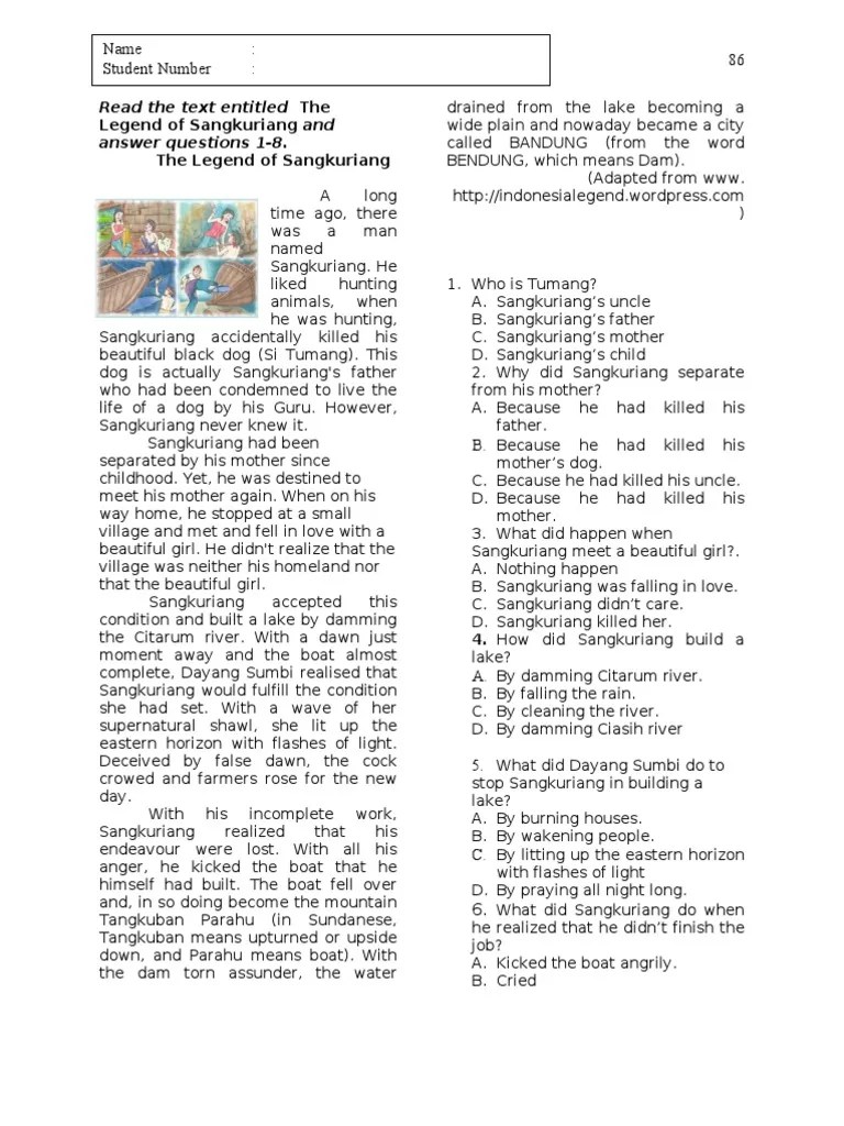 Contoh Soal Descriptive Text Pilihan Ganda Dan Jawabannya Kelas 10 – Belajar