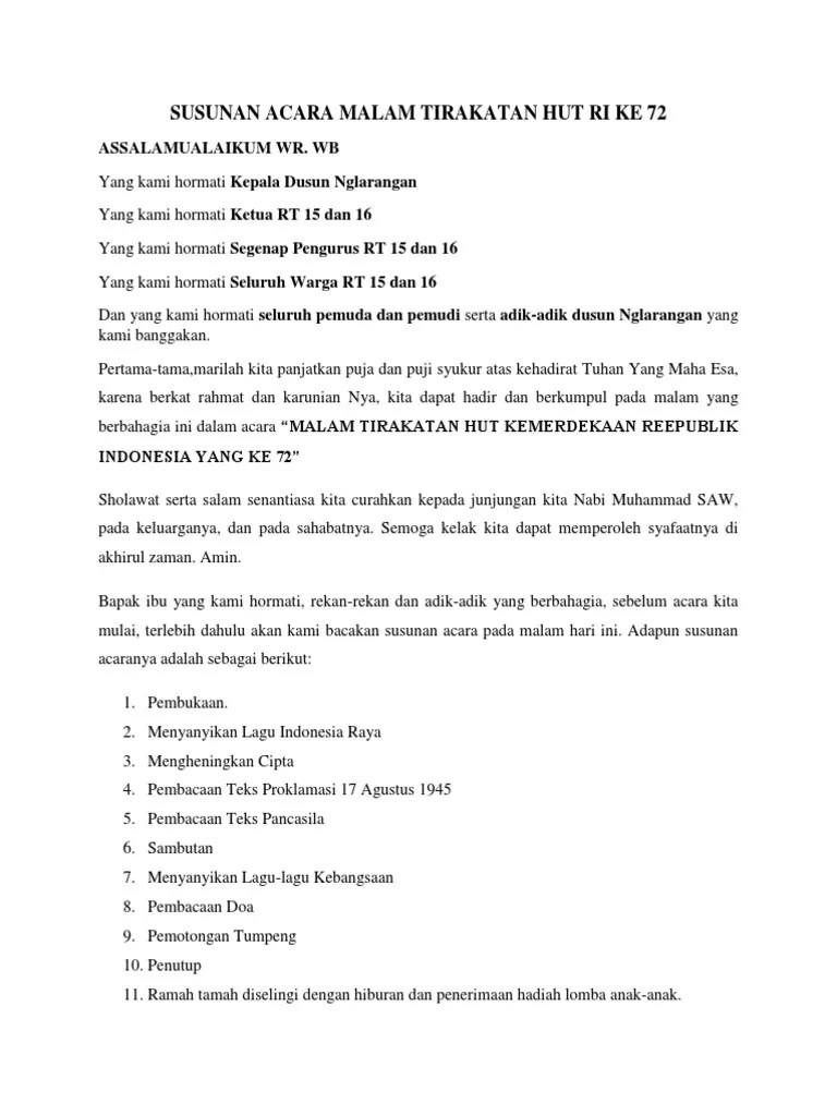 Contoh Contoh Pembawa Acara Dalam Rapat Sekolah - tukaffe.com