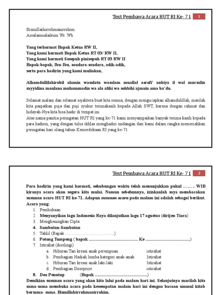 Teks Pembawa Acara Ulang Tahun Anak Anak – Kami