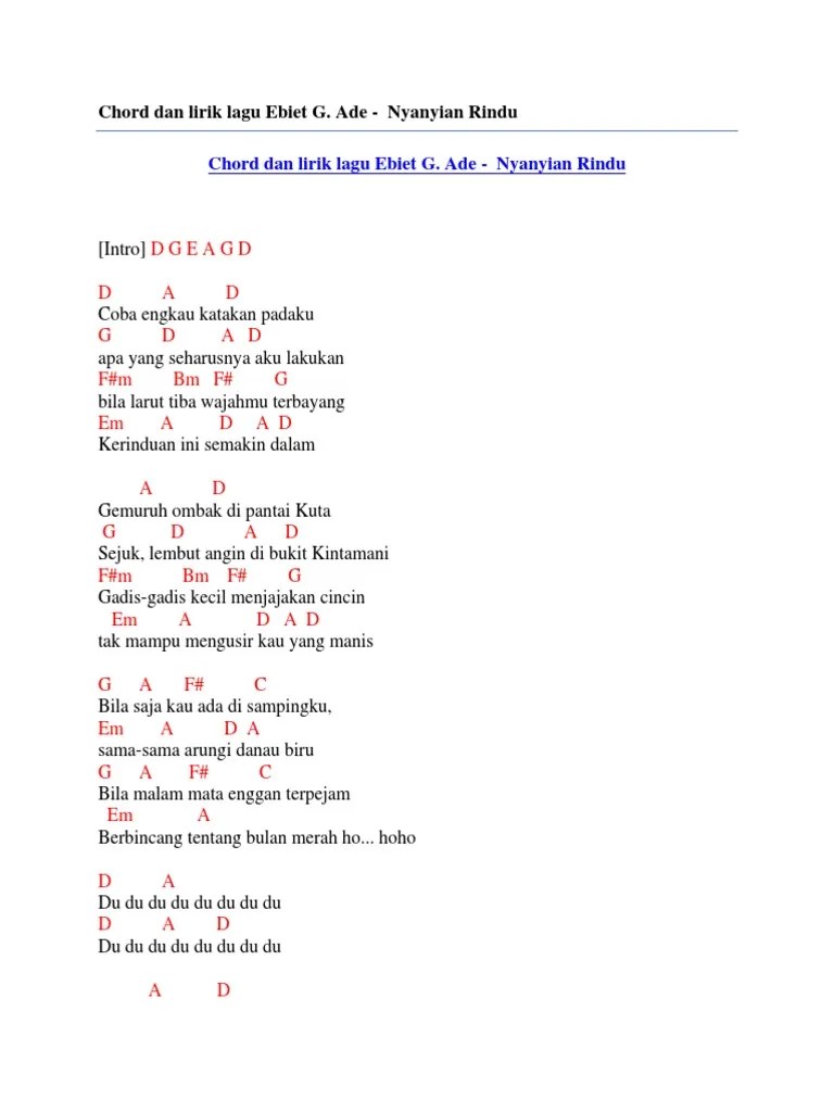chord ibu Iwan – Mspk