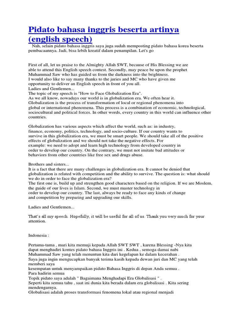 Pidato Bhs Korea