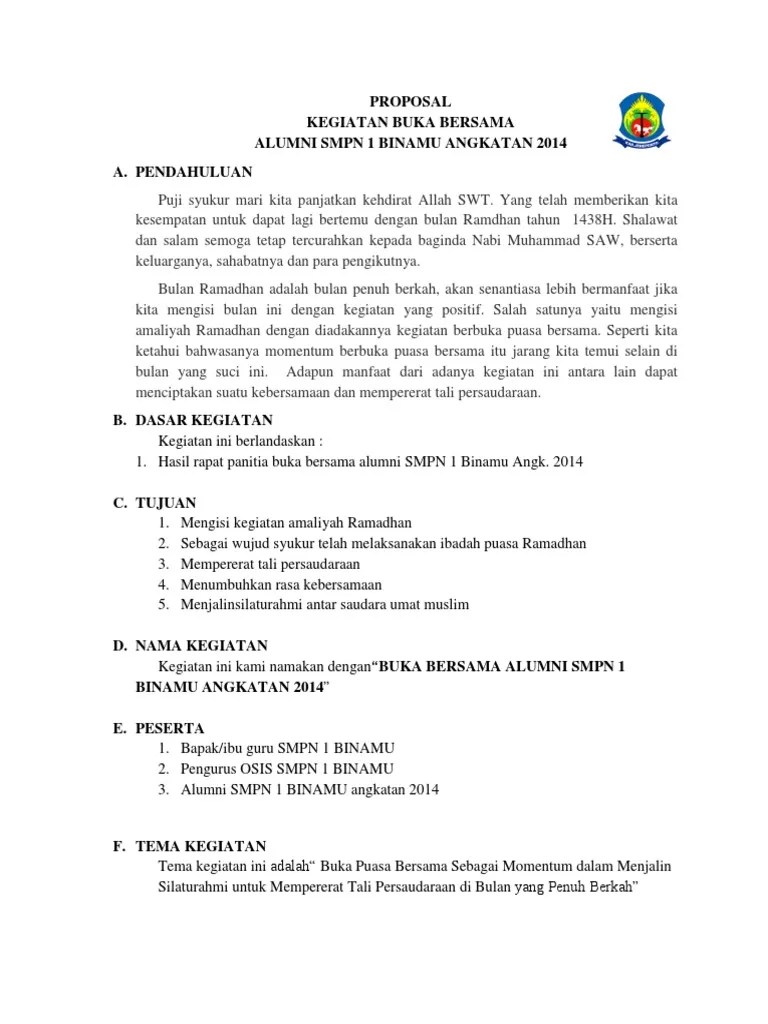 Contoh Susunan Acara Buka Bersama Alumni / Susunan Acara Bakti Sosial  Lektur Indo - Pasalnya, kita hanya menganut sesuai dengan susunan . -  ilmupediaforsale