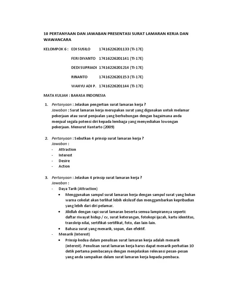 Soal Pilihan Ganda Job Interview - Contoh Soal Pilihan Ganda Tentang Surat  Lamaran Pekerjaan Beserta Jawabannya Kumpulan Surat Penting : 38 contoh soal  suggestion dan advice bahasa inggris beserta jawaban. - guruidholiday