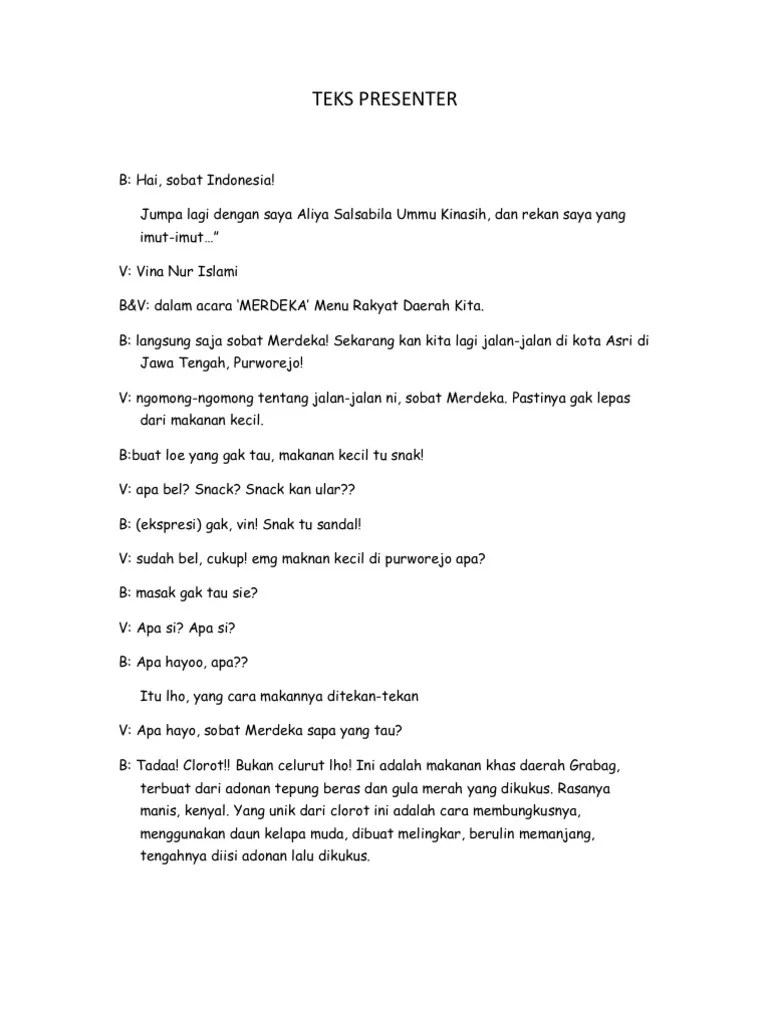 Contoh Teks Reporter – Beinyu.com