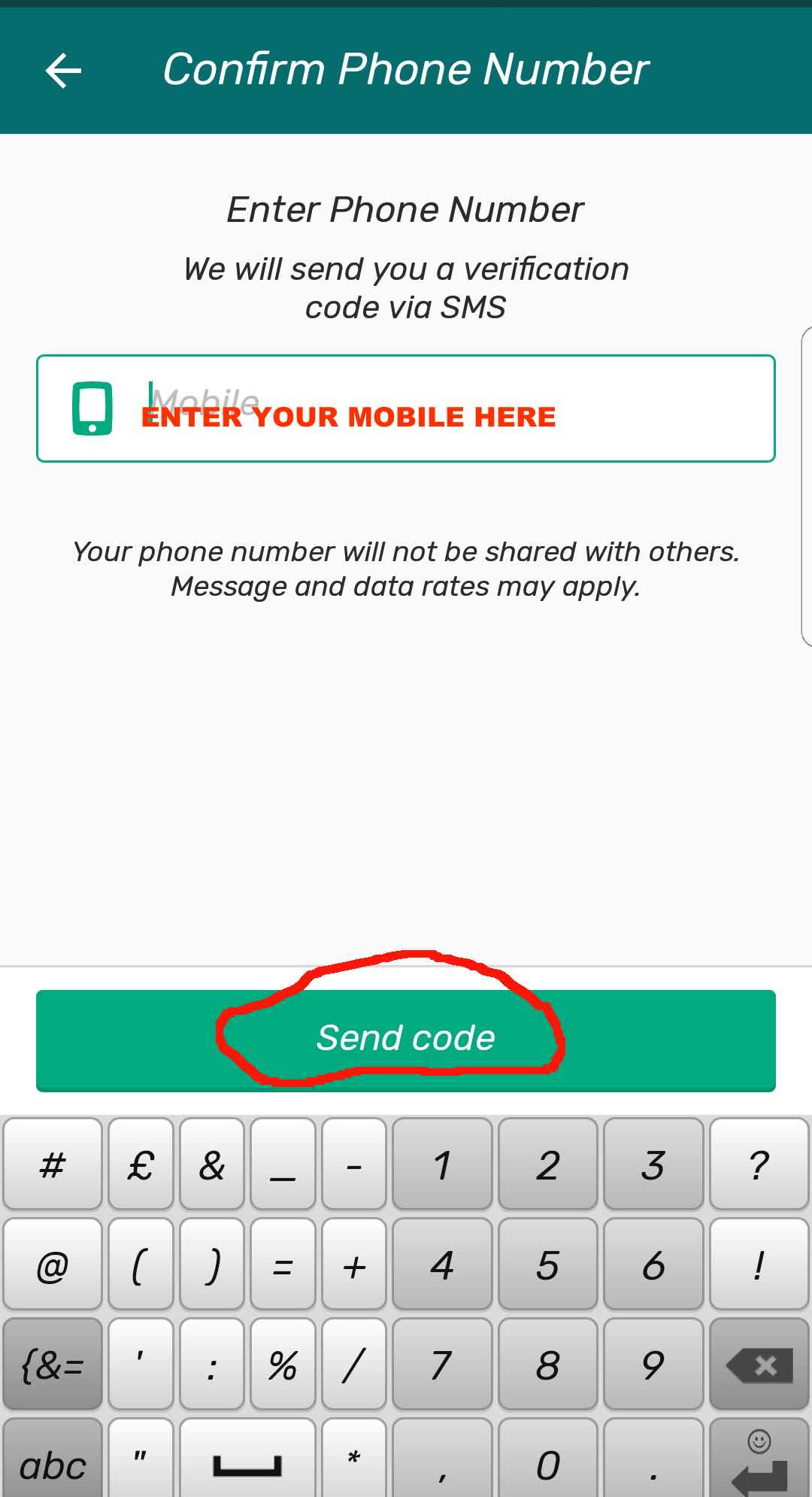 Verify OfferUp mobile number easily from within the USA or abroad
