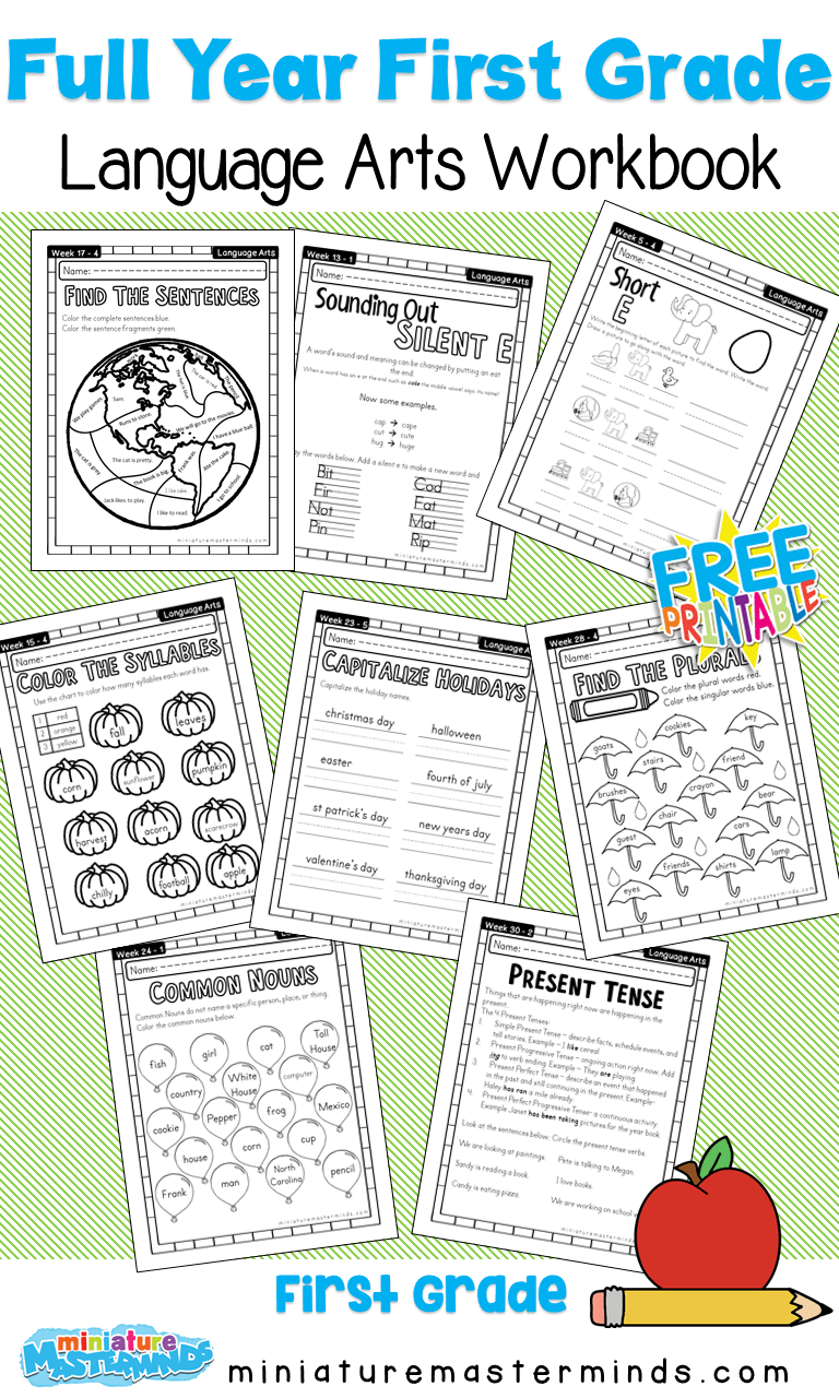 1st Grade English Grammar PDF Worksheets You'd Actually Want.