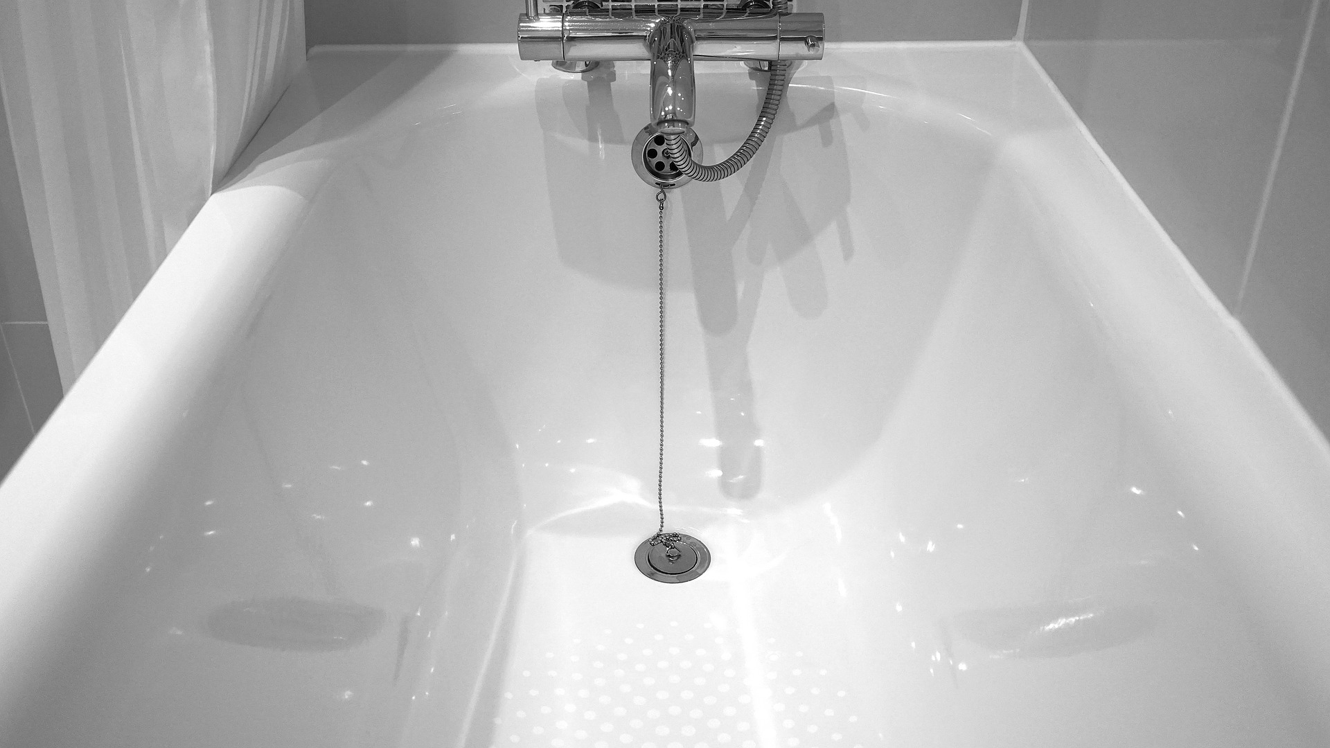 Look for the main water valve under the kitchen sink first. How to Fix Leaking Bathroom Sink Drain Pipe • Mommy's Memo
