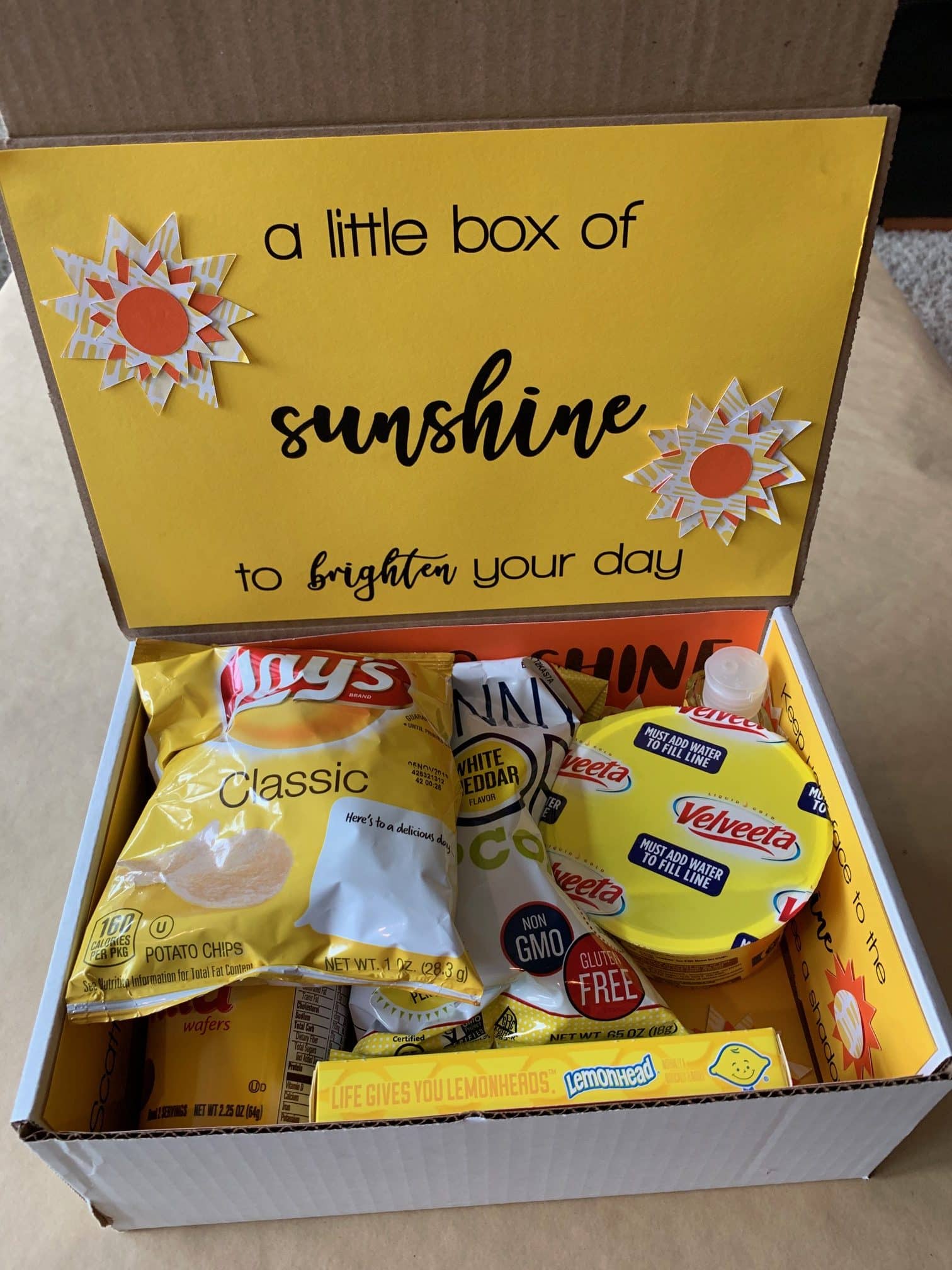 50 Cheery Box of Sunshine DIY Gift Ideas and Printables to Give