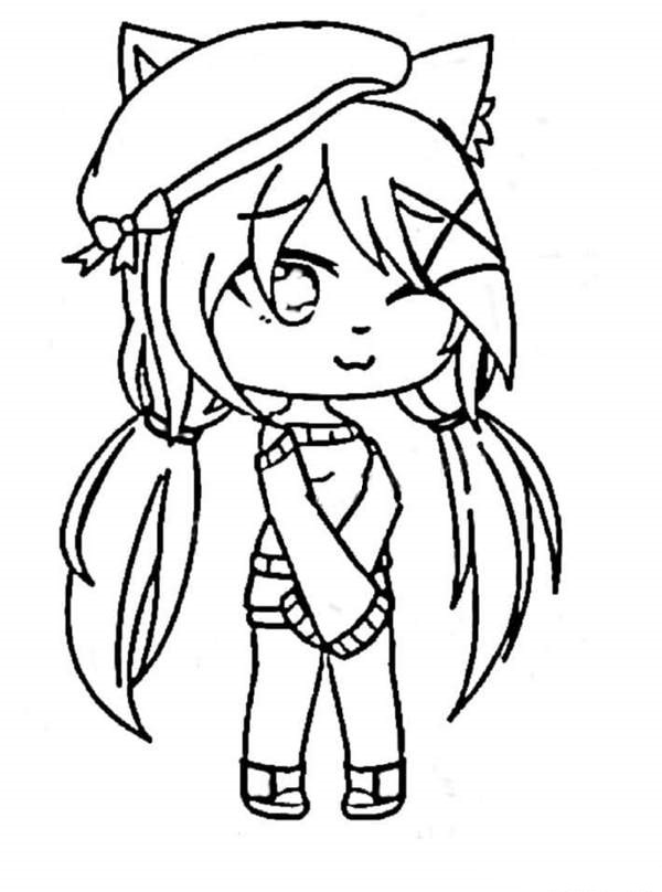 As melhores imagens de gacha life para colorir em tamanho de fólio. Imagens Para Pintar Gacha Life / Dibujos de Gacha Life ...