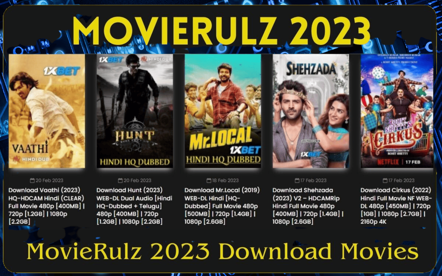 Movierulz 2023 A Comprehensive Guide to the Ultimate Movie Streaming