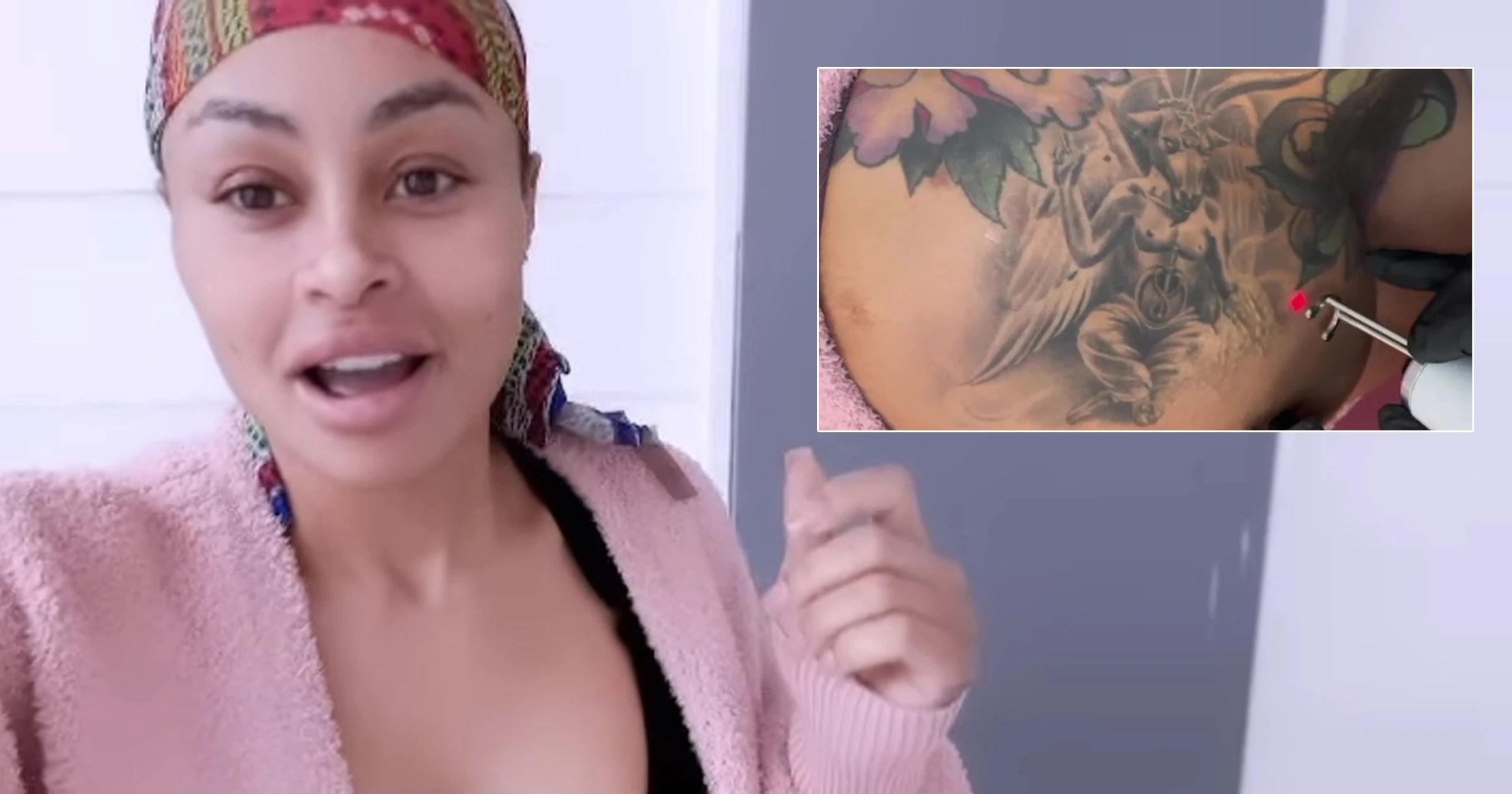 Blac Chyna removes demonic tattoos and deletes OnlyFans News365.co.za