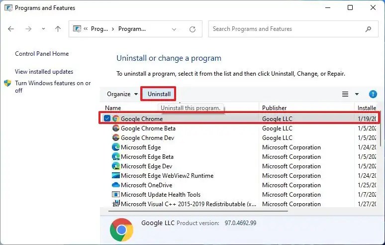How to uninstall apps on Windows 11 - Pureinfotech