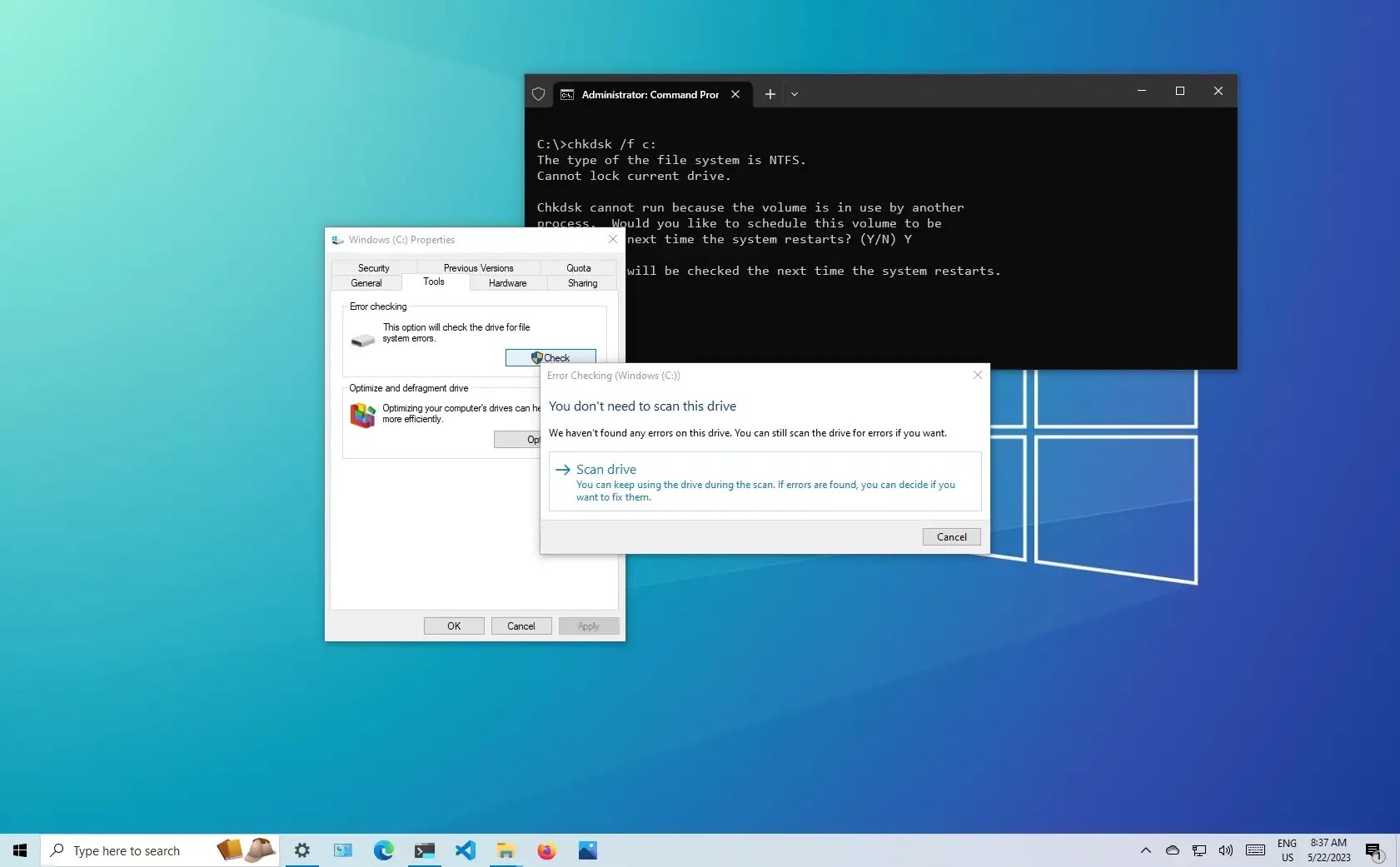 How to fix hard drive problems on Windows 10 - Pureinfotech